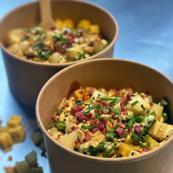 Spargel Bacon Bowl Spargel Bacon Bowl
