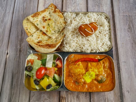 Masala Paneer Thali Masala Paneer Thali