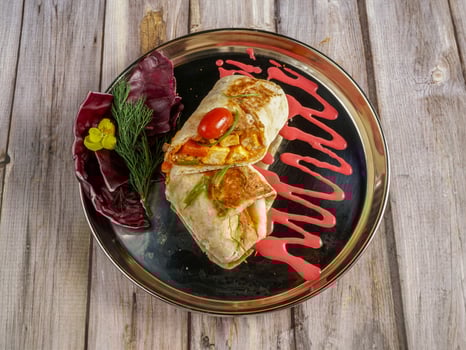 Shahi Paneer Wrap Shahi Paneer Wrap