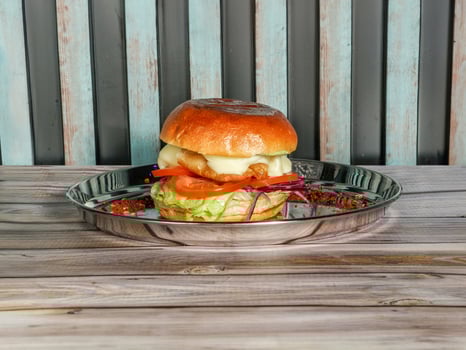 Samosa Smash Burger Samosa Smash Burger