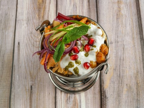 Samosa Chaat-Astic Samosa Chaat-Astic