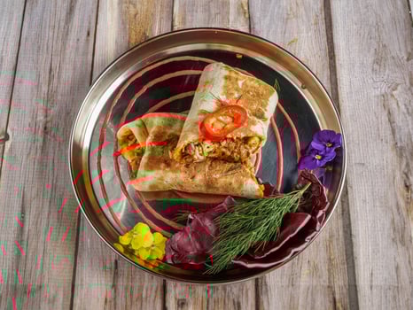 Dal Makhani Wrap Dal Makhani Wrap