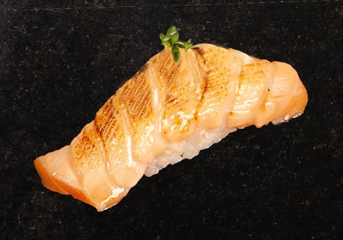 Sake Nigiri Flamed