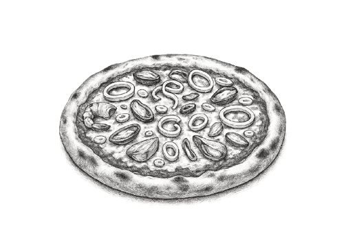 Pizza Frutti di Mare ø 50cm