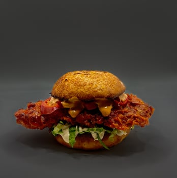 Buffalo Spicy Chicken Burger Buffalo Spicy Chicken Burger