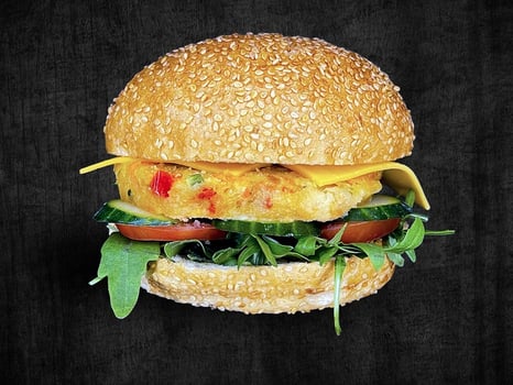Veggie Burger einzeln Veggie Burger einzeln