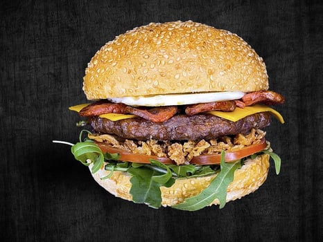Sucuk-Egg Burger einzeln Sucuk-Egg Burger einzeln