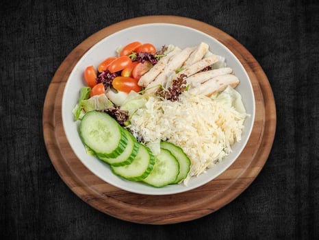 Salat Caesars Chicken