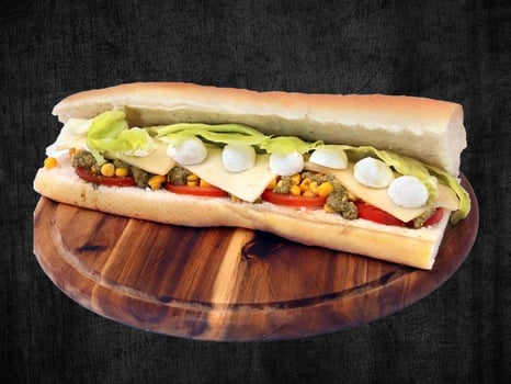 Croque Veggie Mozza einzeln Croque Veggie Mozza einzeln