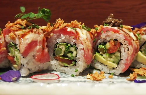 Beef truffel roll