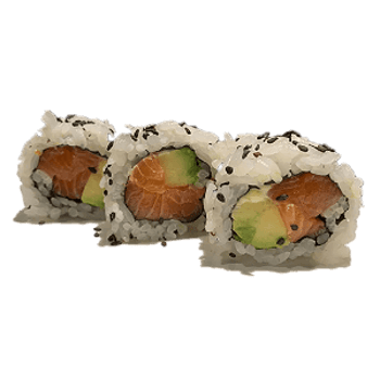 Sake avocado roll