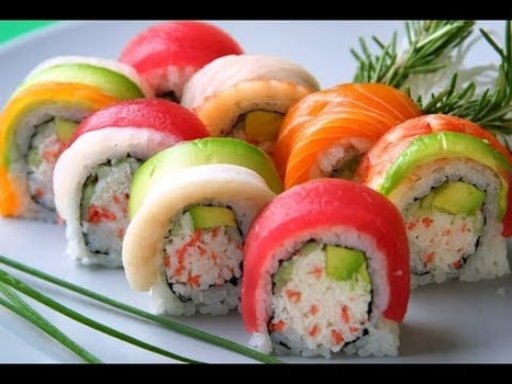 Rainbow roll
