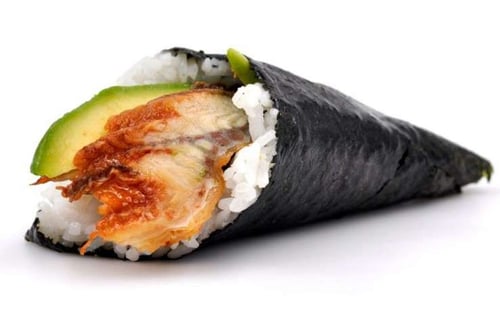 Unagi handroll