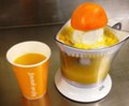 Verse jus d'orange