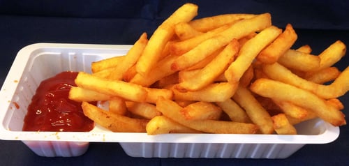 Friet Tomatenketchup