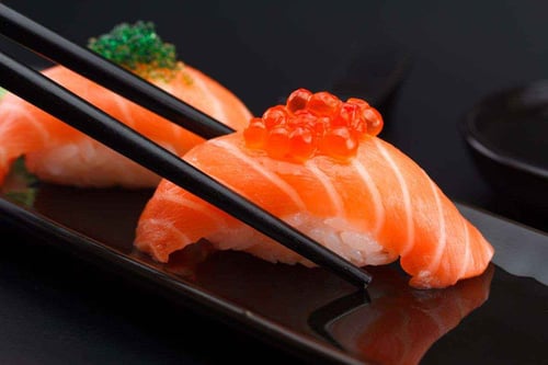Sake nigiri