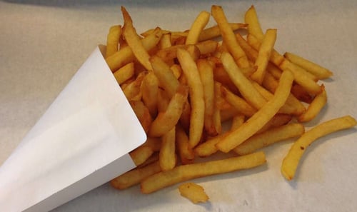  Friet zonder