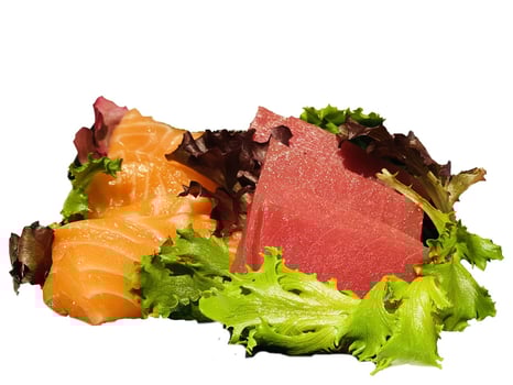 Zalm & tuna sashimi