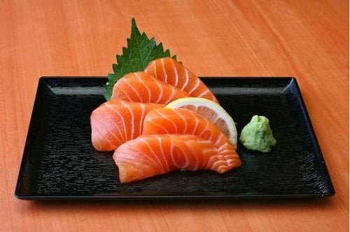 Zalm sashimi