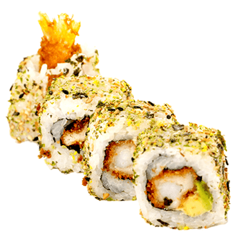 Crispy tempura ebi roll