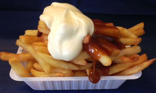 Friet Frietsaus & Curry