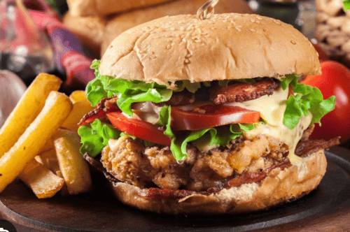 Chicken Bacon Burger