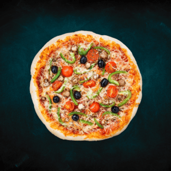 Pizza Vegetarian Familiengrösse
