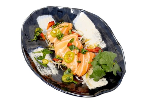 Ponzu Shake Sashimi Ponzu Shake Sashimi