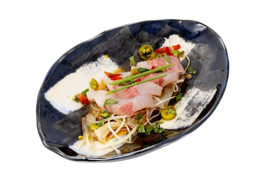 Ponzu Hamachi Sashimi Ponzu Hamachi Sashimi