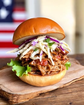 Pulled Pork Burger