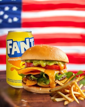 Mexicana-Burger Menü
