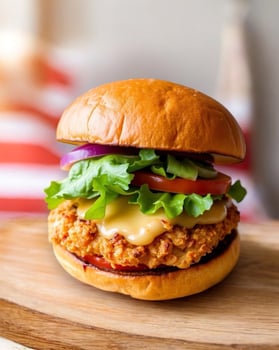 Crunchy Chicken Burger