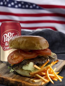 Fresh Smash Burger Menü