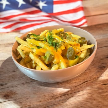 Chili-Käsefritten