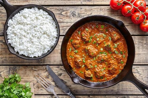 Fisch Madras Curry