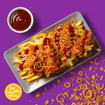 Western Style Loaded Fries Western Style Loaded Fries