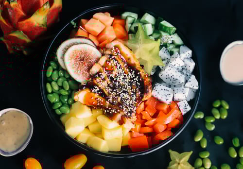 Exotic Teriyaki Chicken Bowl