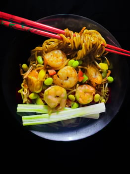 Yakisoba Shrimps