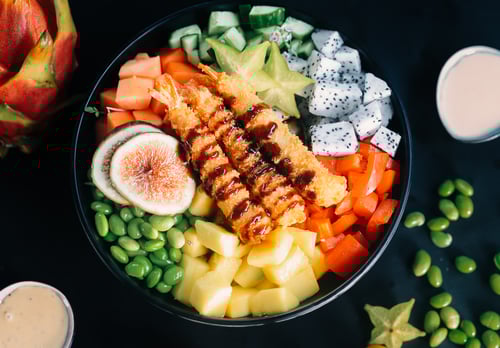 Exotic Crispy Ebi Bowl