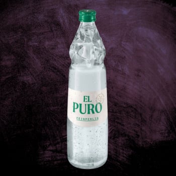 El Puro Wasser sprudelnd 0,75l El Puro Wasser sprudelnd 0,75l