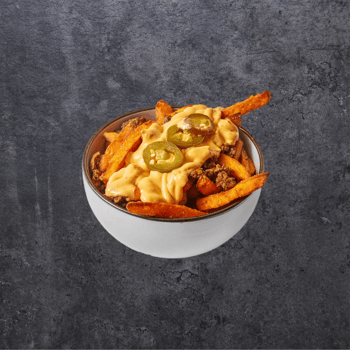 Süsskartoffel Chili Fritten