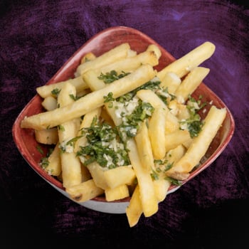 Knoblauch-Fritten Knoblauch-Fritten