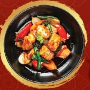 W9.1 Pad Nam Prik Pao Vegetarisch