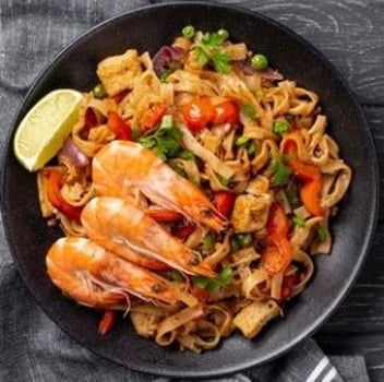 W6.4 Pad Kao mit Garnelen