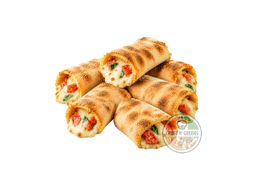 Gefüllte Pizzabrötchen mit Tomate/Mozzarella Gefüllte Pizzabrötchen mit Tomate/Mozzarella