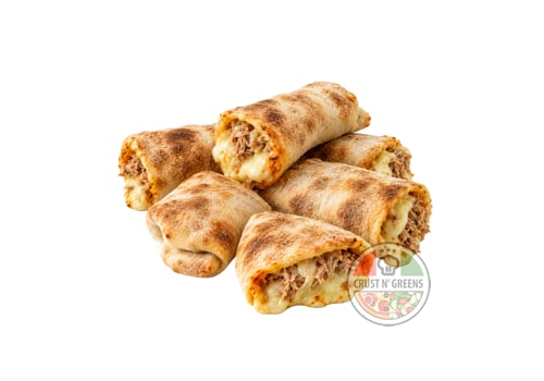Gefüllte Pizzabrötchen mit Thunfisch