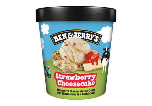 Ben & Jerry's Strawberry Cheesecake
