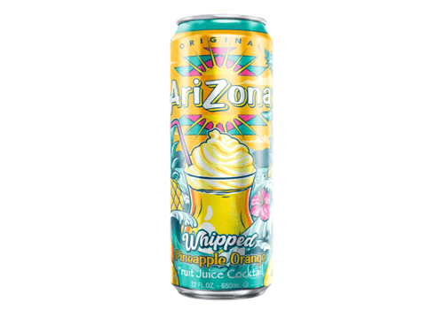AriZona Whipped Pineapple Orange Juice Cocktail 0,65l