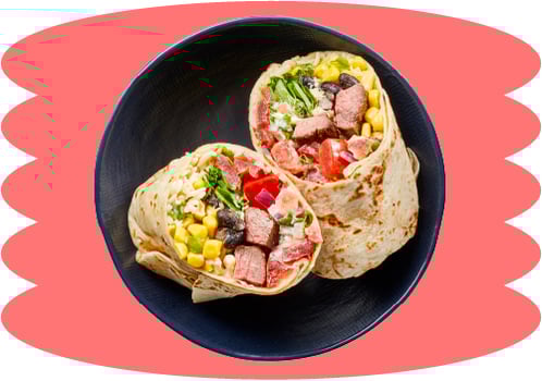 Classic Latin Burrito Beef Classic Latin Burrito Beef