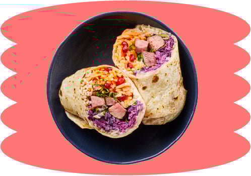 Sweet Persian Burrito Beef Sweet Persian Burrito Beef